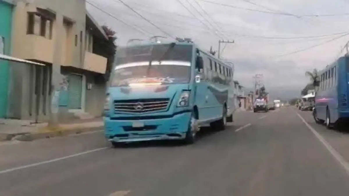 asalto en transporte público carretera